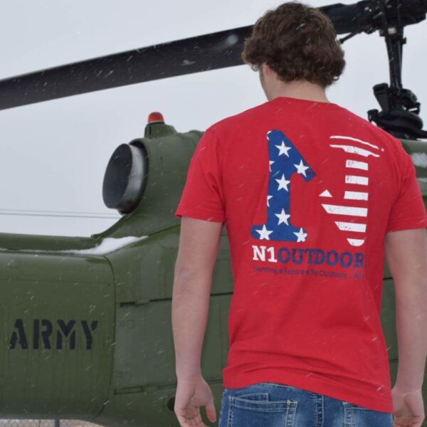 N1 America cotton tee patriotic shirt