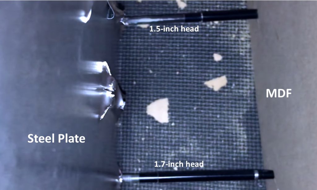 sevr steel plate penetration
