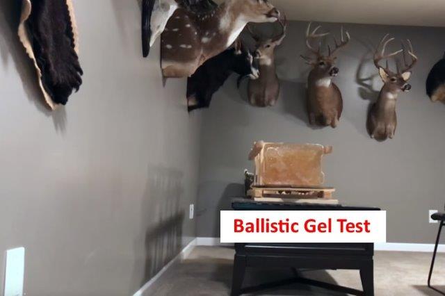 ballistic gel test setup for fobs