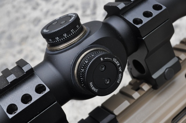 scope turrets for sighting in riflescope