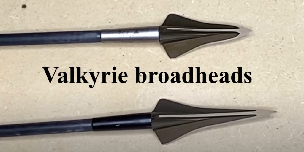 valkyrie broadheads side by side