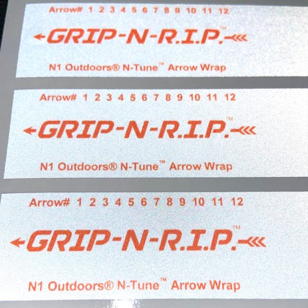 N1 Outdoors N-Tune nock tuning arrow wraps grip-n-r.i.p.
