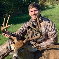 picture of john williams with a big buck