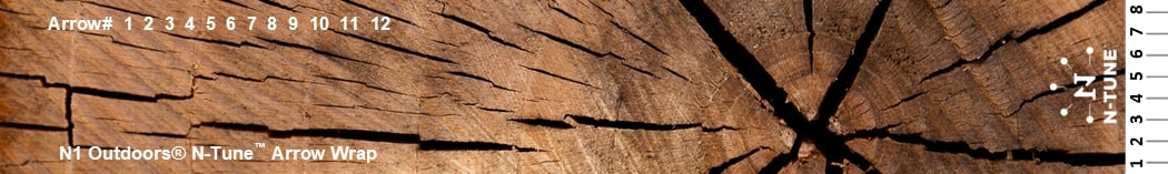 N1 Outdoors N-Tune arrow wraps lumber design