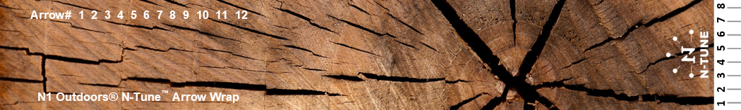 N-Tune nock tuning arrow wraps lumber