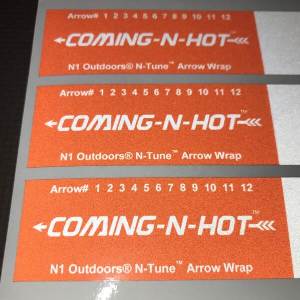n1 outdoors n-tune arrow wrap coming n hot