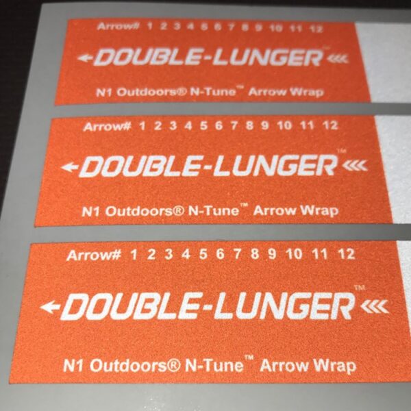 n1 outdoors n-tune arrow wrap double lunger