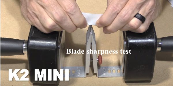 afflictor k2 mini blade sharpness test