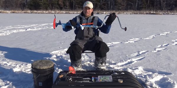 ice fishing auger