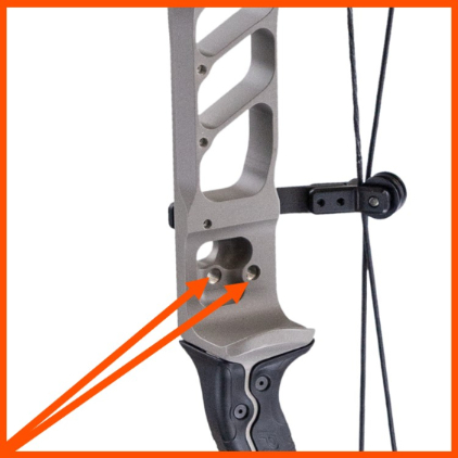 rest mounts on compound bow