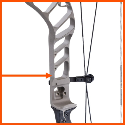 riser of compound bow