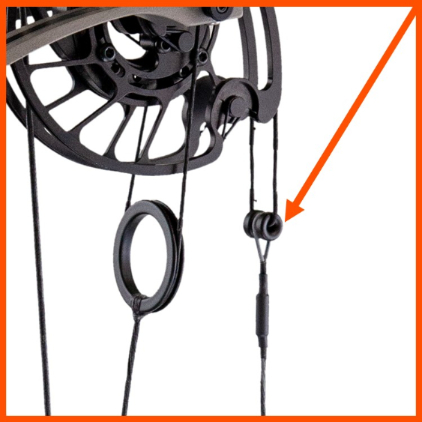 string splitter on compound bow