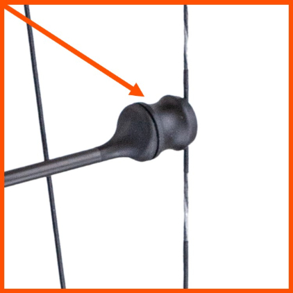 string stop on compound bow