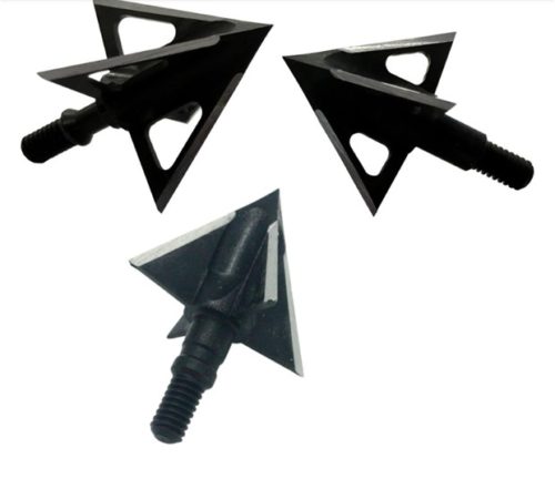 tooth of the arrow broadheads vented and solid