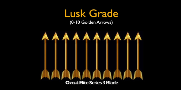 lusk grade for ozcut elite series 3 broadhead