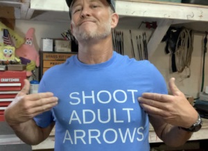 ranch fairy wearing shoot adult arrows shirt