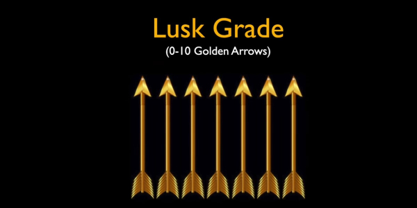 G5 Striker X lusk golden arrow grade