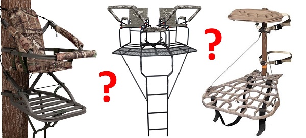 types of deer hunting tree stands