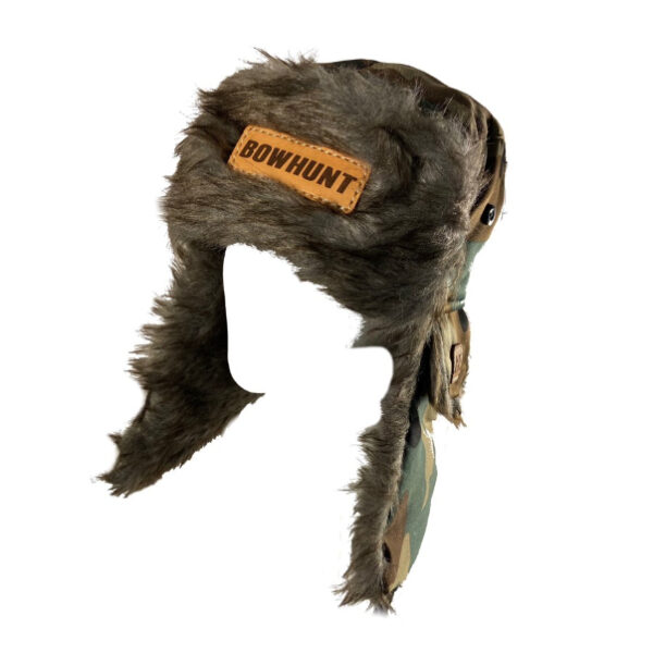 Bowhunt trapper camo hat 1