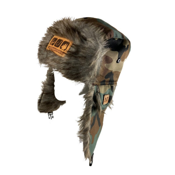 Flagship trapper camo hat 1