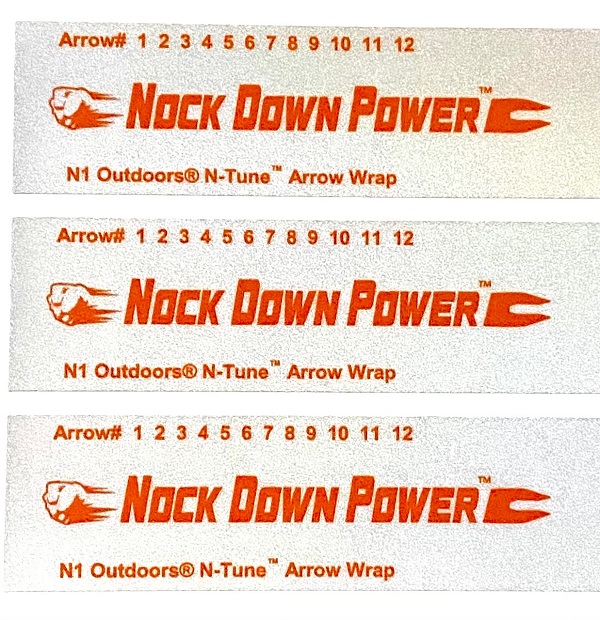 nock down power N-Tune nock tuning rrow wrap from N1 Outdoors