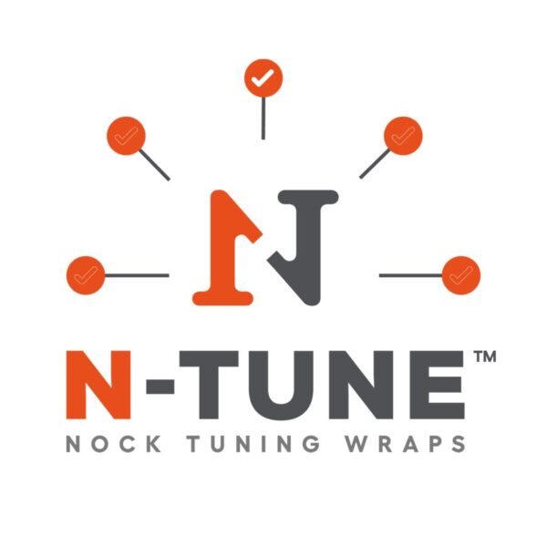 N1 Outdoors N-Tune Nock Tuning Arrow Wraps Logo
