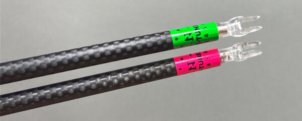 Flourescent Green and Pink N-Tune nock tuning tracers