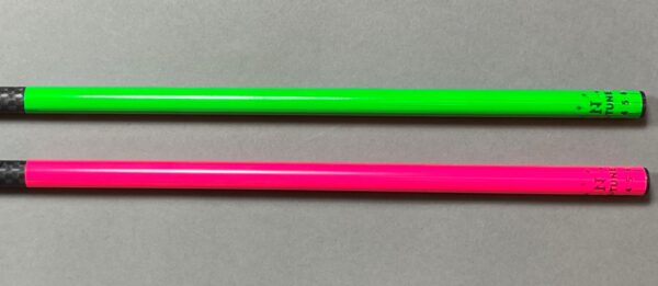 Flourescent Green and Pink N-Tune nock tuning wraps