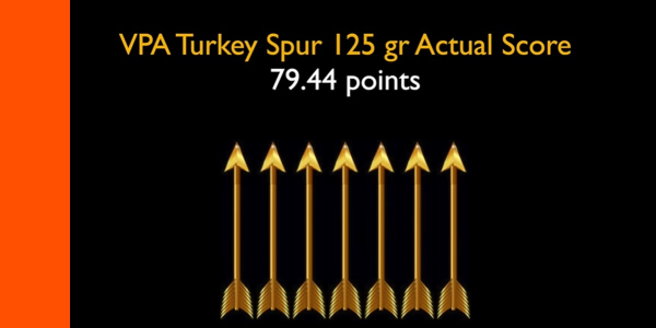 VPA Turkey Foot ACTUAL Lusk Score
