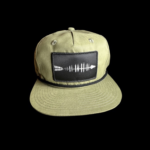 N1 Outdoors Fish Arrow Rope Hat Olive Front