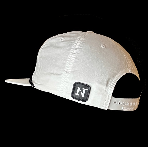 N1 Outdoors Fish Arrow Rope Hat White back