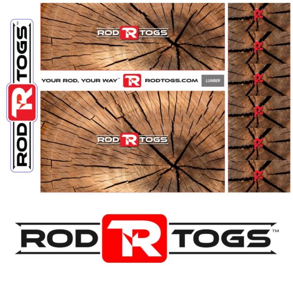 RodTogs fishing rod wraps lumber design