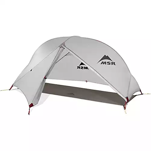 MSR Hubba NX 1-Person Lightweight Backpacking Tent, Without Xtreme Waterproof Coating