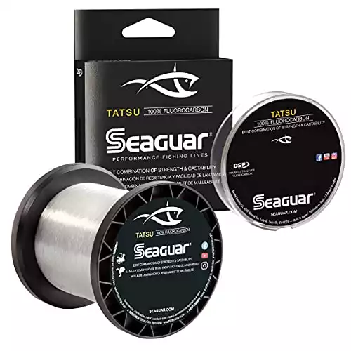 Seaguar Tatsu 100% Fluorocarbon (DSF) 200yd 10lb, Clear