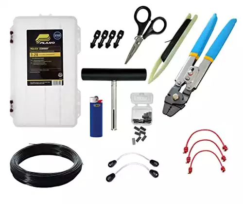 Speargun Band Rigging & Repair Kit - Spearfishing Tool Box & Supplies for Spearfishing, Freediving, Diving, and Scuba