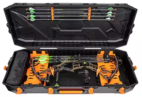 Flambeau Outdoors Formula Bow Case - Features A.B.S. Foamless Bow Security System, Free-Floats Critical Precision Components, Fits 43" Overall Length Bows, Black