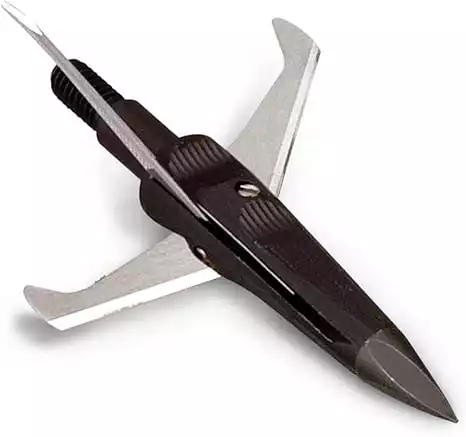 New Archery Products Spitfire 3-Blade Durable Precise Front-Deploying Archery Bowhunting Mechanical Broadhead - 3 & 4 Pack