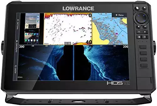 Lowrance HDS-7 LIVE - 7-inch Fish Finder with Active Imaging 3 In 1 Transducer with Smartphone Integration, Live Sonar Compatible, Preloaded C-MAP US Enhanced Mappin