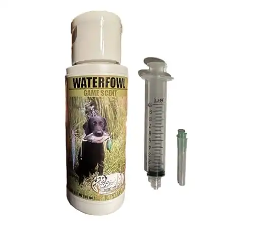 HuntEmUp Ultimate Waterfowl Dog Training Scent Kit - Waterfowl Scent for Dog Training Duck Goose Dog Training Scent Injector
