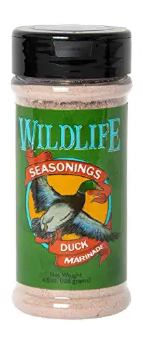 Wildlife Seasonings | Duck Marinade | Premium Wild Game Marinade | Venison | Turkey | Small Game | 4.5 oz.