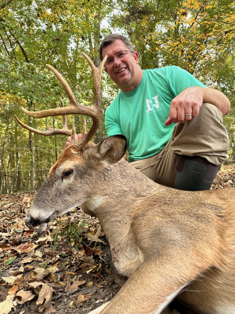 Maston of N1 Outdoors with whitetail buck