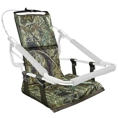 UQM Tree Stand Seat Replacement, Adjustable Treestand Seats for Hunting, Comfortable Hunting Tree Seat Fits Climber Deer Tree Stands