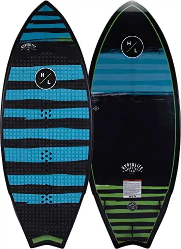 Hyperlite Broadcast Wakesurfer – Wakesurf Board Endorsed by Shaun Murray – Great for All Wake Surfers, from Beginners to Intermediate Riders – 4ft 8in