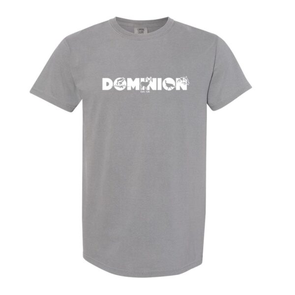 N1 Outdoors Dominion tee gray front comfort colors