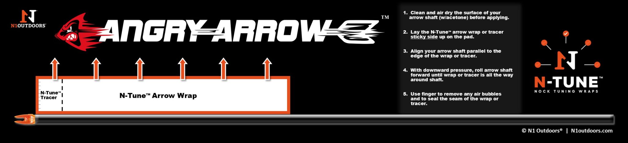 Angry Arrow Arrow Wrap Pad