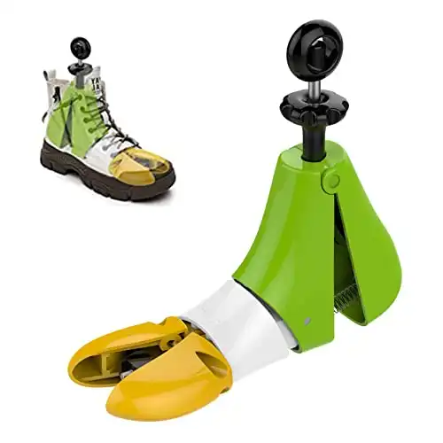 QEKMSY Cowboy Boot Shoe Stretcher for Men Women, 4-Way Shoe Trees Adjustable Stretch Length Width, Shoe Expander Widener for Bunions (Men's: 8.5~12 Women's: 11~13)