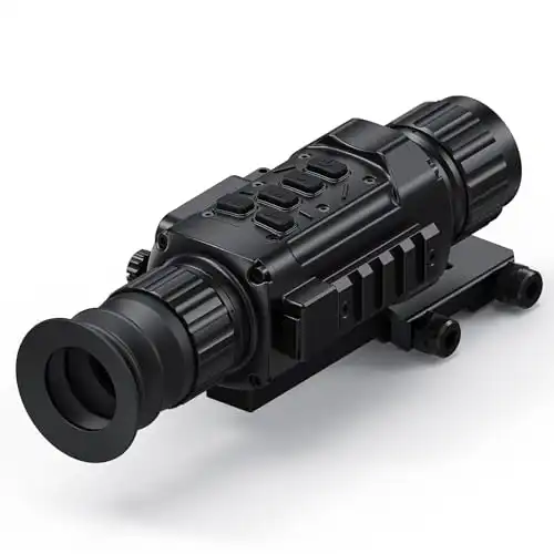 Feyachi Thermal Scope TH-25 384 x 288 Thermal Imaging Scopes for Rifles 50Hz Thermal Night Vision Scope for Hunting Riflescope