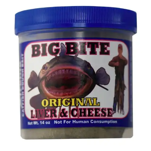 Magic Bait Catfish Original 1 Tub Cheese Big Bite, 14-Ounce