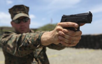 marine practicing trigger discipline