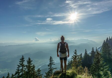 woman hiker